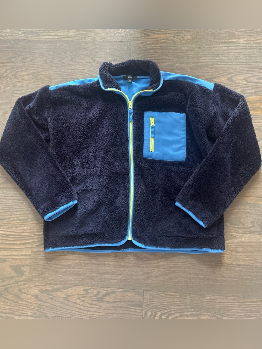 J. Crew Women's Superplush
Sherpa Full-Zip Jacket size XS